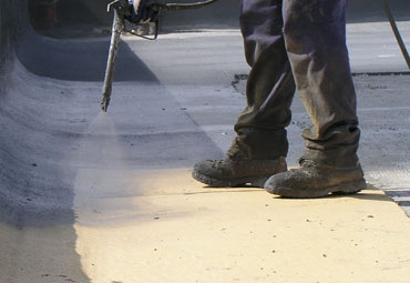Coating systems over Riverside spray foam roof systems